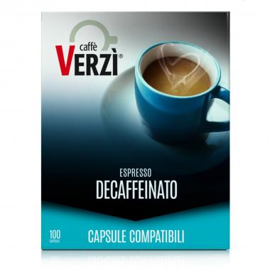 Verzì Nespresso Dek 100 capsule Decaffeinato
