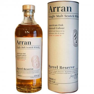 Arran Schotch Whisky Barrel Reserve 70 Cl Single Malt American Oak Natural Color